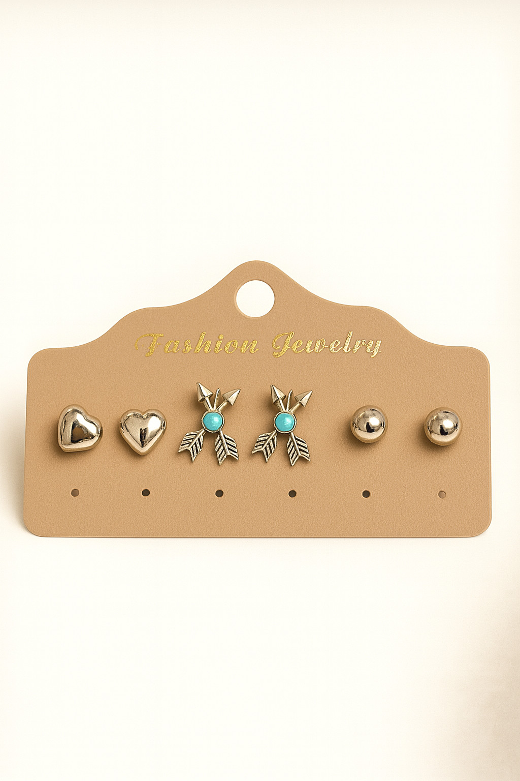 Sweetheart Trio Stud Set